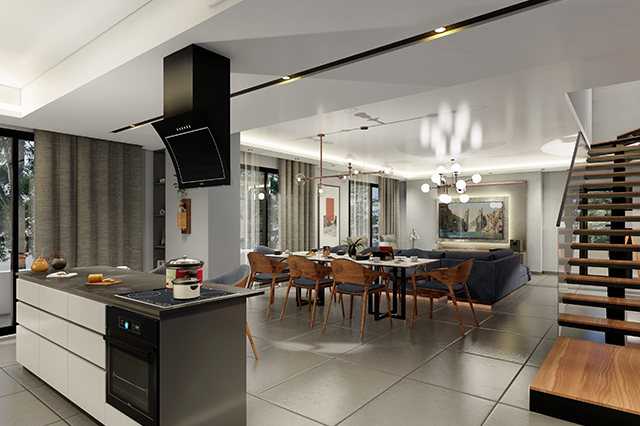 residential showcasing luxury living spaces